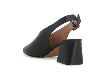 Melluso Sandalo Pelle Nero - Dettaglio tacco N622Q-257171