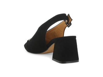 Melluso Sandalo Pelle Nero - Dettaglio tacco N647Q-261013