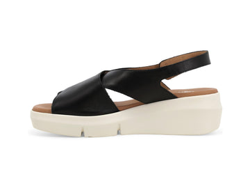 Melluso Sandalo Pelle Nero - Dettaglio laterale R80420Q-259292