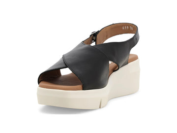 Melluso Sandalo Pelle Nero - Dettaglio punta R80420Q-259292