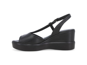 Melluso Sandalo Pelle Nero - Dettaglio laterale R80547Q-259055