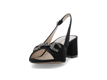 Melluso Sandalo Pelle Nero - Dettaglio punta S641Q-256203