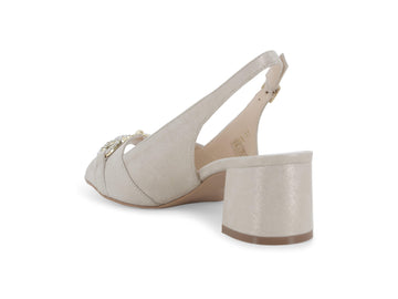 Melluso Sandalo Pelle Oro - Dettaglio tacco S641Q-256202