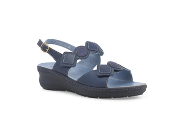 Melluso Sandalo Donna Blu comode - K95232Q-261102