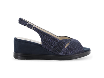 Melluso Calzature Sandalo Blu - Articolo R80339Q-257949