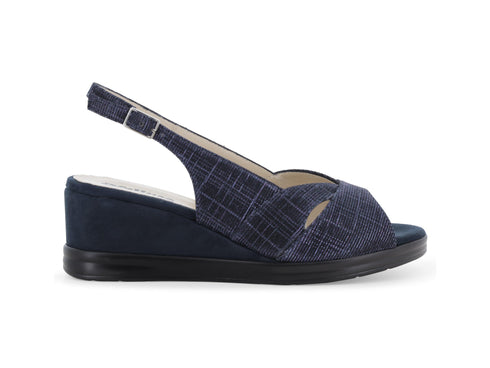 Melluso Calzature Sandalo Blu - Articolo R80339Q-257949
