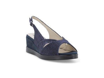 Melluso Sandalo Donna Blu comode - R80339Q-257949
