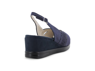 Melluso Sandalo Donna Blu Primavera Estate - R80339Q-257949