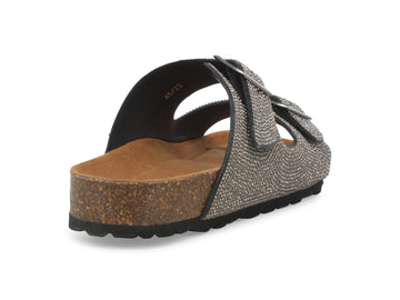 Melluso Sandalo Donna Nero Primavera Estate - 018146Q-259577
