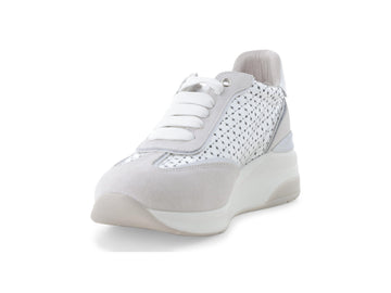 Melluso Sneaker Pelle Grigio - Dettaglio punta K56231-254746