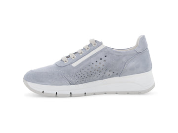 Melluso Sneaker Camoscio Grigio - Dettaglio laterale R20096-255830