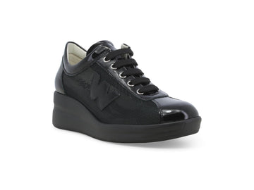 Melluso Sneaker Donna Nero comode - R20252Q-260655