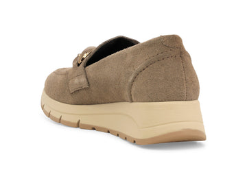 Melluso Mocassini Camoscio Beige - Dettaglio tacco R25089Q-264193