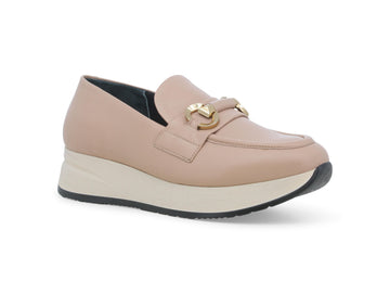 Melluso Loafers Made in Italy Women Casual Chic Smooth Leather Upper
