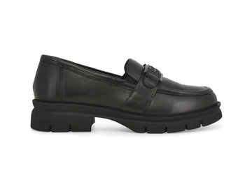 Melluso Mocassino Casual Nero in Pelle con Suola Chunky 034353-249719