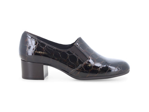 Melluso Mocassini Donna in Vernice Marrone X5372Q-264950