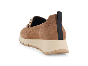 Melluso Mocassino Camoscio Marrone - Dettaglio tacco R25102-262601