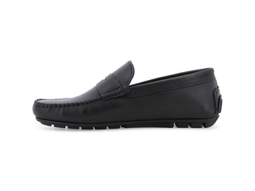 Melluso Mocassino Pelle Nero - Dettaglio laterale U16038-255241
