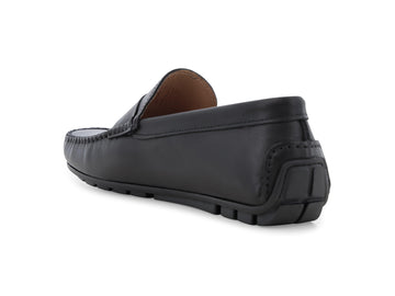 Melluso Mocassino Pelle Nero - Dettaglio tacco U16038-255241