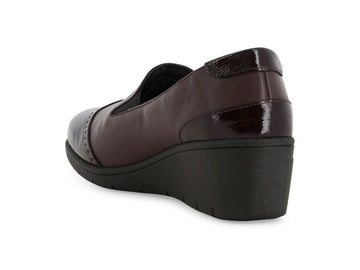 Melluso Mocassino Pelle Bordeaux - Dettaglio tacco K91615Q-264316