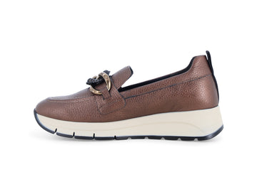 Melluso Mocassino Pelle Marrone - Dettaglio laterale R25102-261886