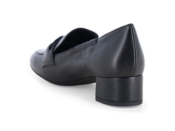 Melluso Mocassino Pelle Nero - Dettaglio tacco A268-262145