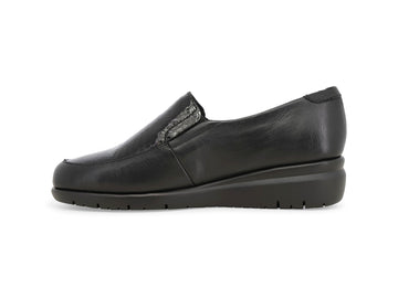 Melluso Mocassino Pelle Nero - Dettaglio laterale K55242Q-261426