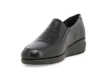 Melluso Mocassino Pelle Nero - Dettaglio punta K55242Q-261426