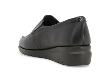 Melluso Mocassino Pelle Nero - Dettaglio tacco K55242Q-261426
