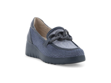 Melluso Mocassino Donna Blu comode - K55480-256065