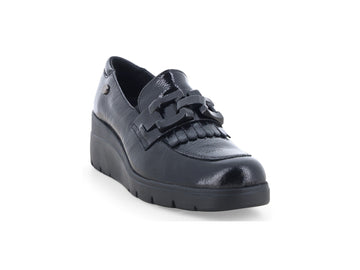 Calzature Melluso Donna casual: mocassini in vernice nera K55302-261413