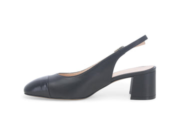 Melluso Décolleté Pelle Nero - Dettaglio laterale E1301Q-257698