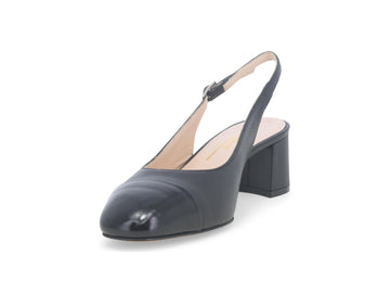 Melluso Décolleté Pelle Nero - Dettaglio punta E1301Q-257698