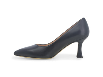 Melluso Décolleté Pelle Blu - Dettaglio laterale D160Q-257683