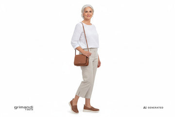 Outfit Casual Melluso 055043Q Cognac - AI-Generated Model