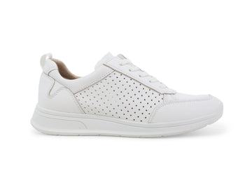 Melluso Scarpe Donna Casual Primavera Estate con Traforature Pelle Bianca K60108BK-244209