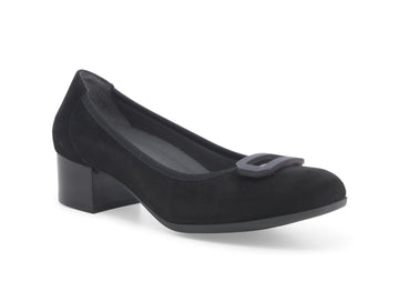 Melluso Elegant Pumps with Accessory Suede Upper Leather
