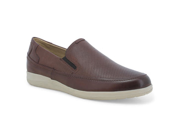 Melluso Men's Summer Shoes Slip-on Leather Upper