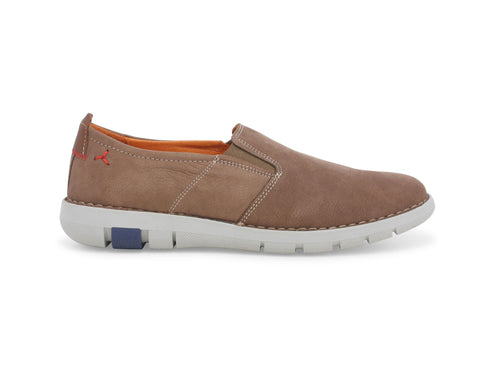 Melluso Men's Lightweight Slip-on Summer Shoes Upper Nabuk Leather