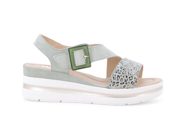 Melluso Calzature Sandalo Verde - Articolo 019270-255931