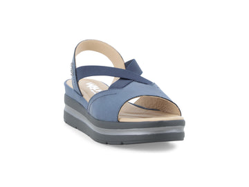 Melluso Sandalo Donna Blu casual - 019243Q-256033