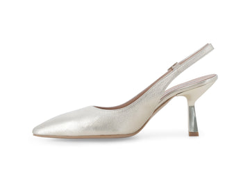 Melluso Slingback Pelle Beige - Dettaglio laterale D192Q-258315