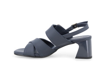 Melluso Sandalo Pelle Blu - Dettaglio laterale K35702-257119