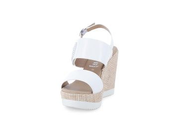 Melluso Sandalo Pelle Bianco - Dettaglio punta 031001-260167