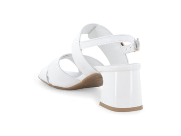 Melluso Sandalo Pelle Bianco - Dettaglio tacco K35702-256156