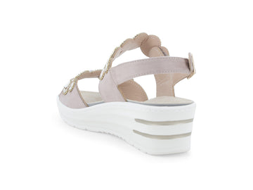 Melluso Sandalo Pelle Beige - Dettaglio tacco 019267-256881