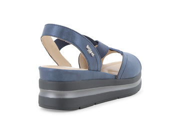 Melluso Sandalo Donna Blu Primavera Estate - 019243Q-256033