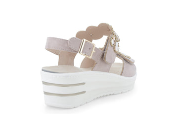 Melluso Sandalo Donna Beige Primavera Estate - 019267-256881