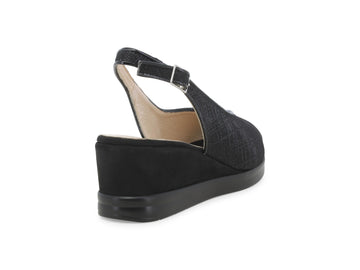 Melluso Sandalo Donna Nero Primavera Estate - R80335Q-259112