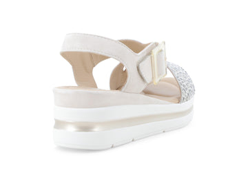 Melluso Sandalo Donna Beige Primavera Estate - 019270-255929